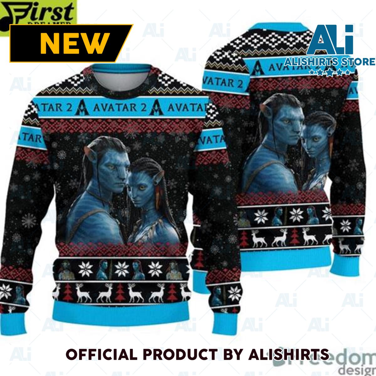 Avatar Ugly Knitting Ugly Avatar Xmas Sweater Ugly Christmas Sweater