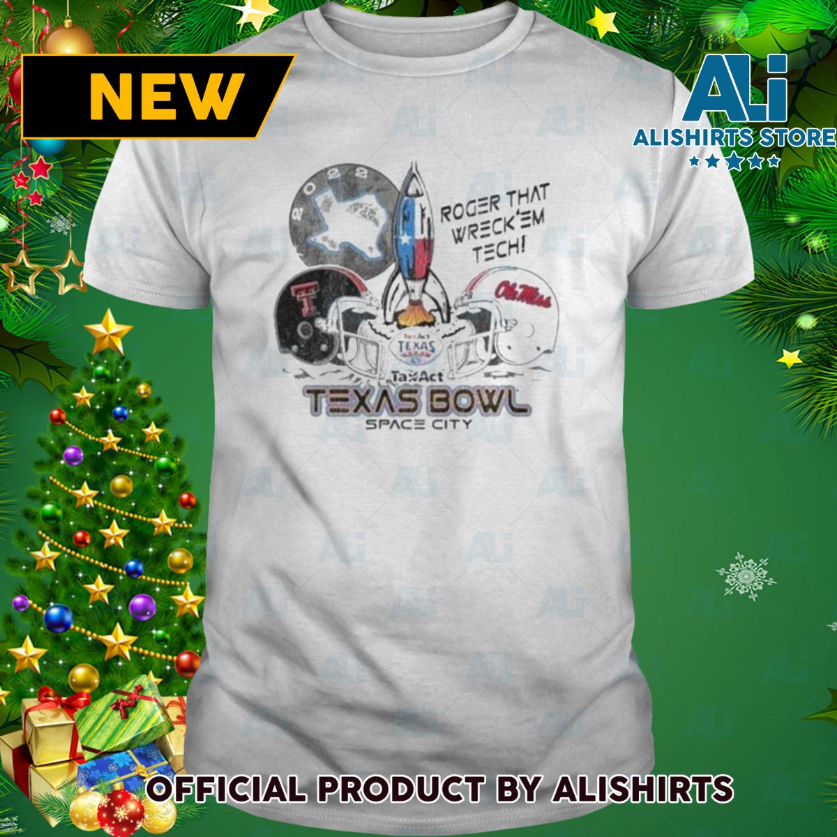 2022 Texas tech Texas bowl space city shirt
