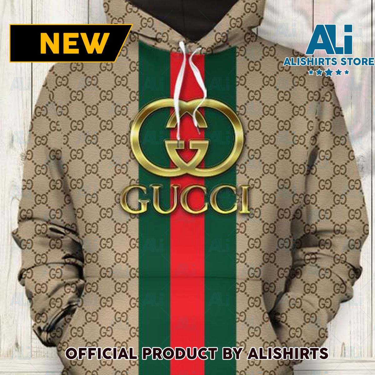 Gucci Brown Gucci Osteria Hoodie Luxury Brand Outfits