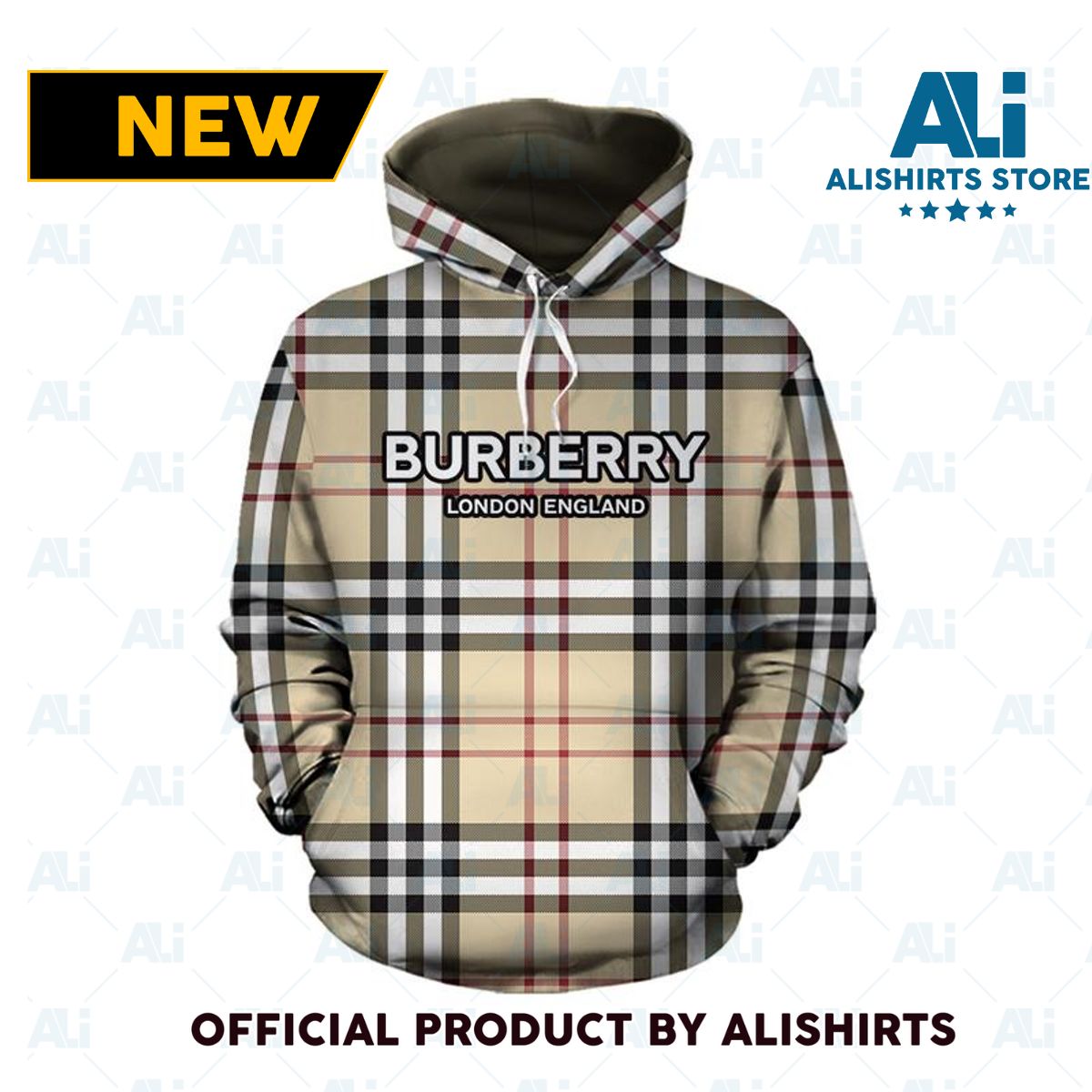 The Burberry Check Hoodie Luxury Brand Outfits