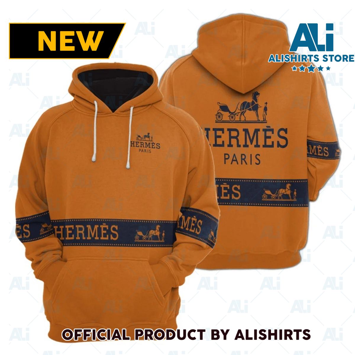 Hermes Original Hoodie Luxury Brand Outfits