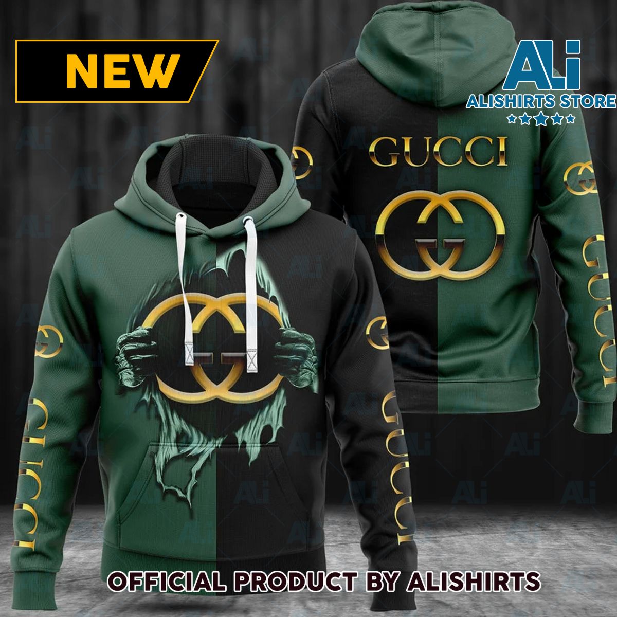 Gucci Garden Hoodie Luxury Brand Outfits