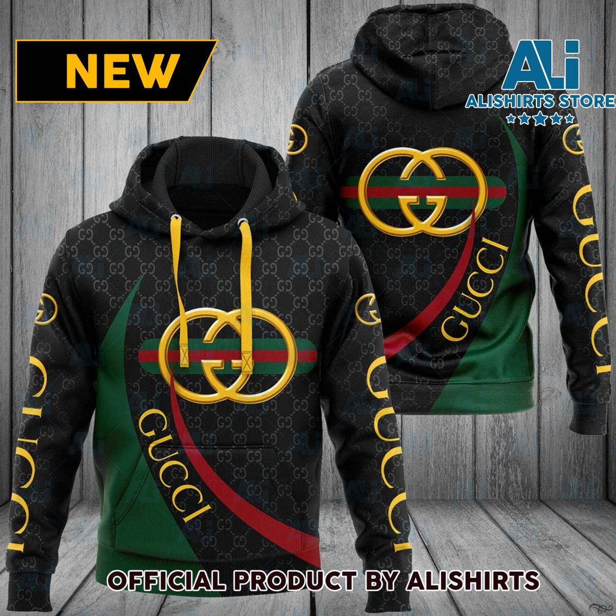 Gucci rombi motif Hoodie Luxury Brand Outfits