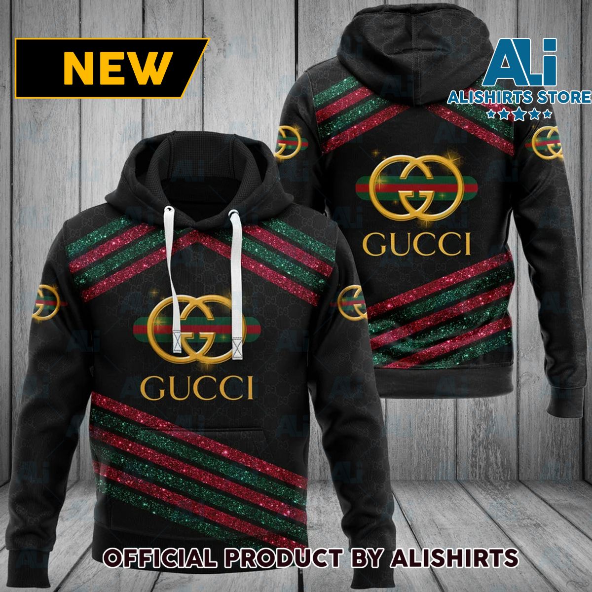 Gucci Sprinkle Hoodie Luxury Brand Outfits
