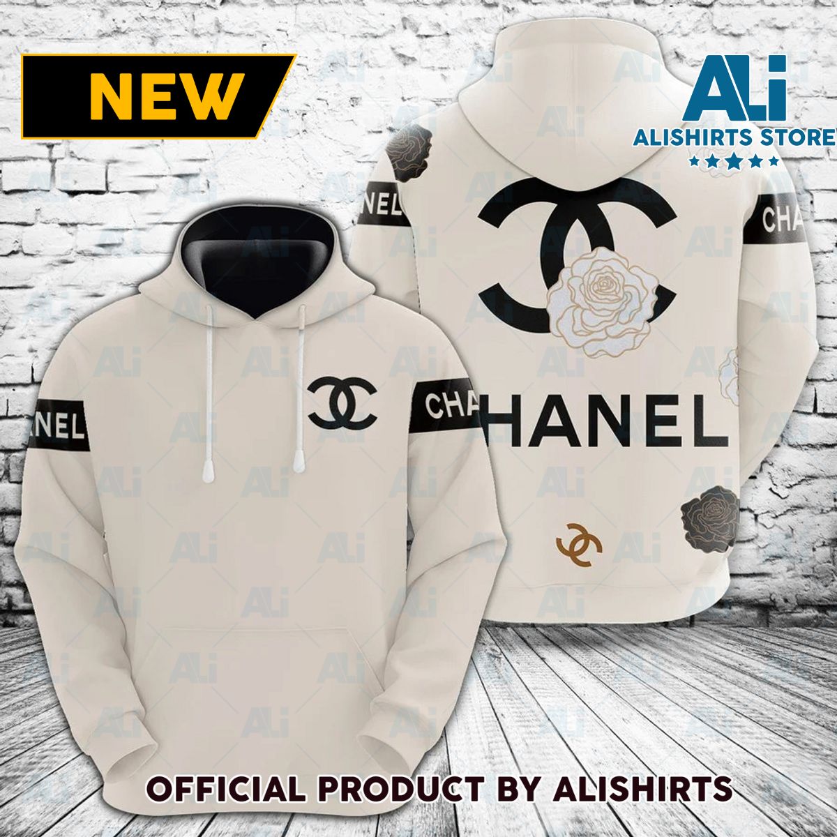 Chanel White Hoodie Luxury Brand Outfits