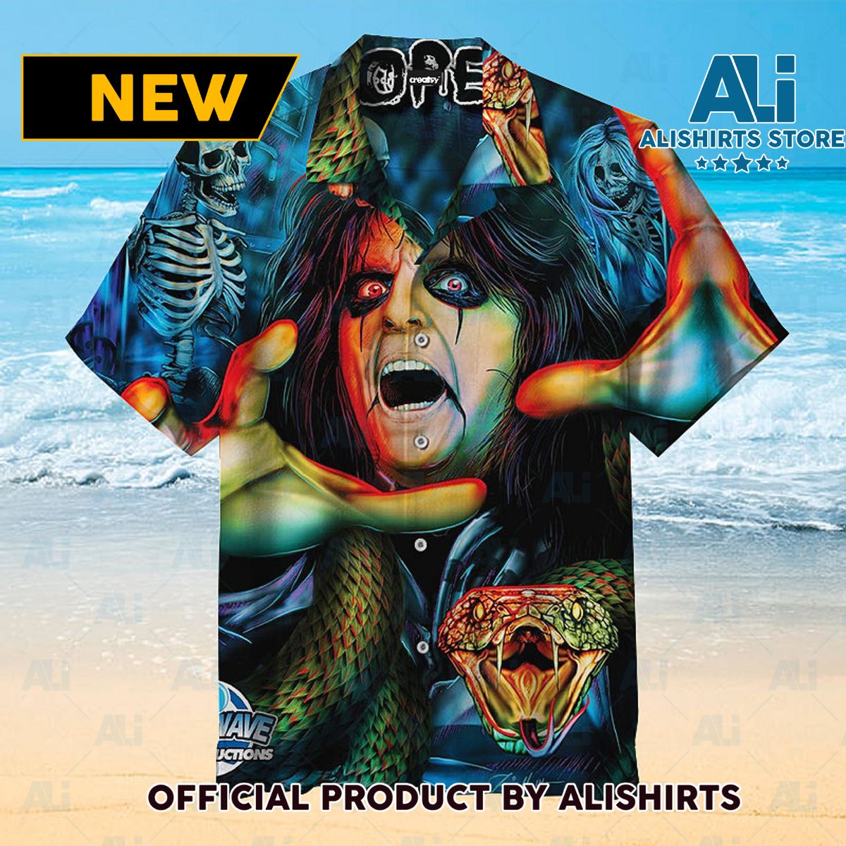 Alice Cooper Universal Hawaiian Shirt