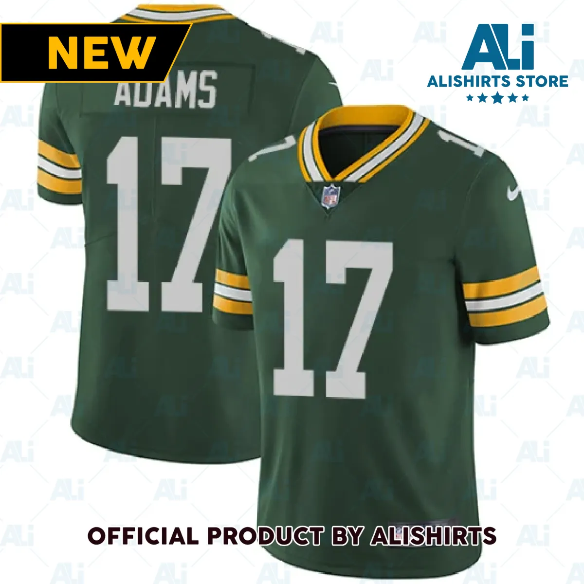 Green Bay Packers Davante Adams Limited Player Jersey Green