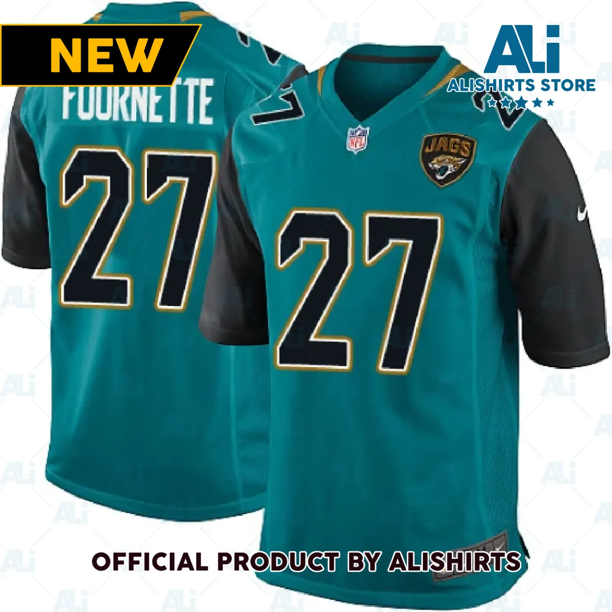 Jacksonville Jaguars Leonard Fournette Game Jersey Teal Green