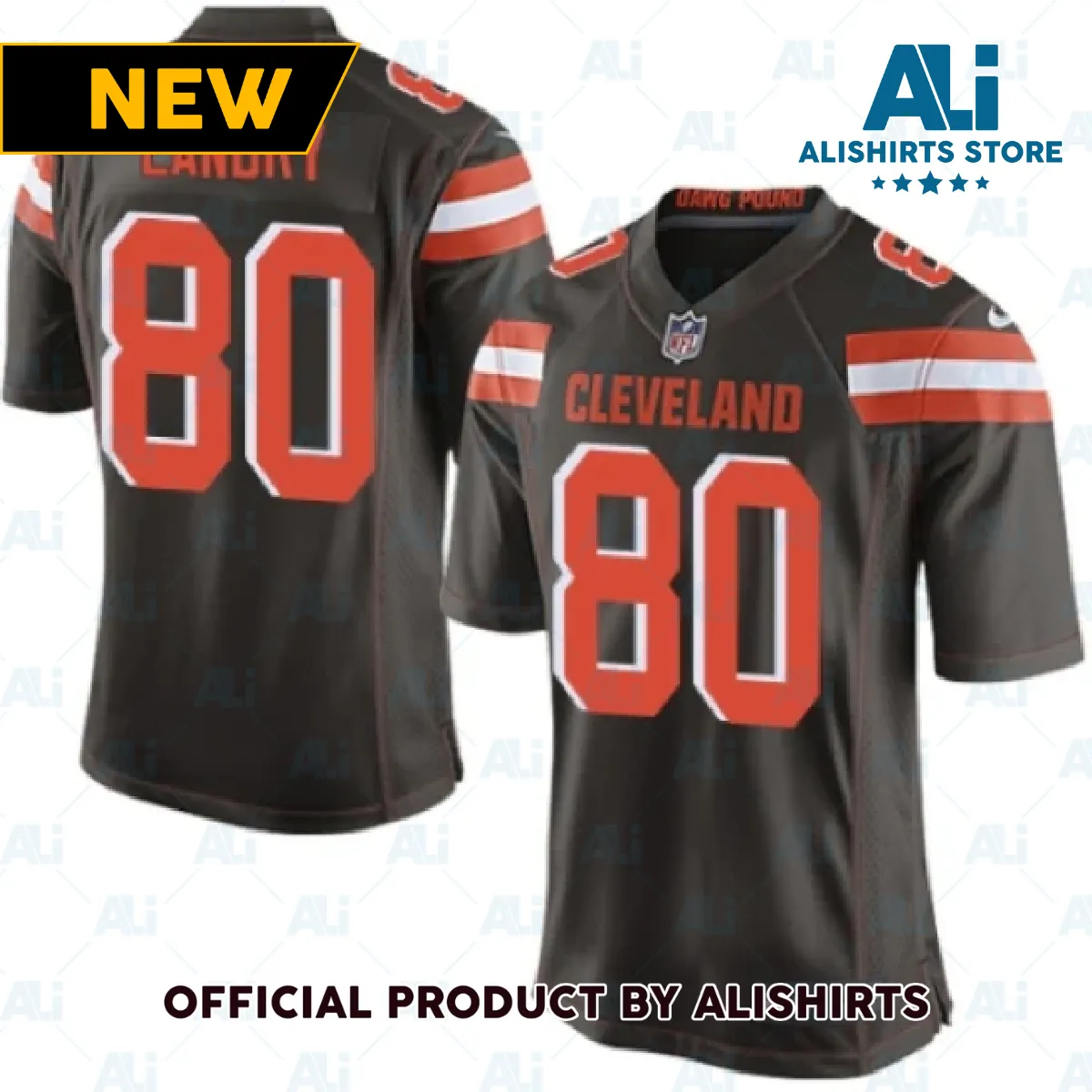 Cleveland Browns Jarvis Landry Game Jersey Brown