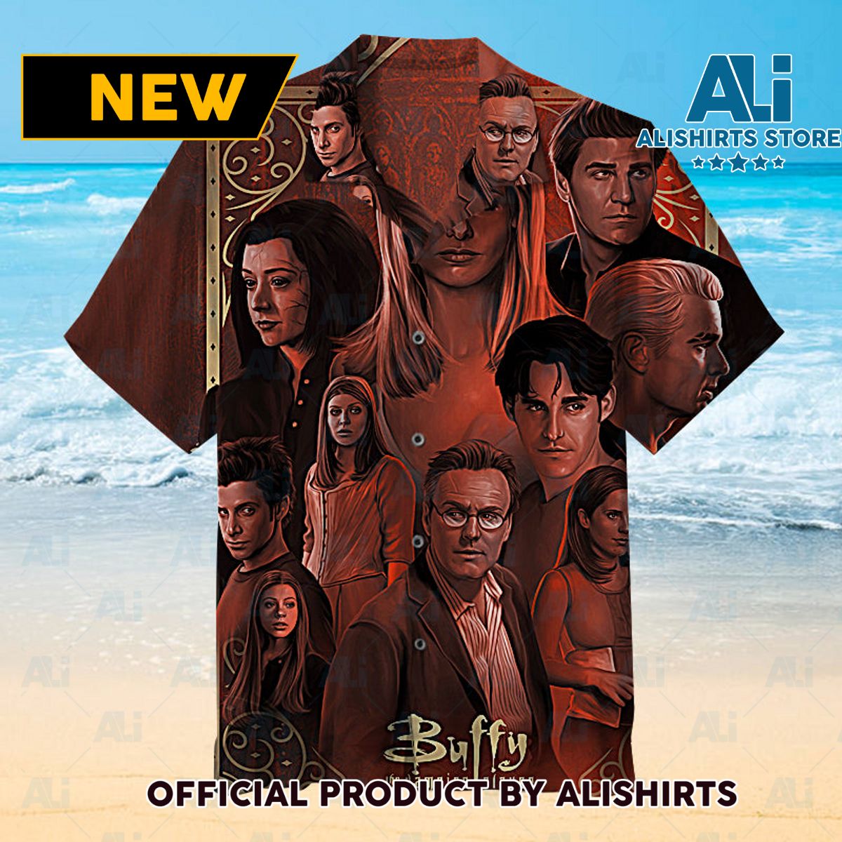 Creature Features Buffy Tribute Universal Hawaiian Shirt