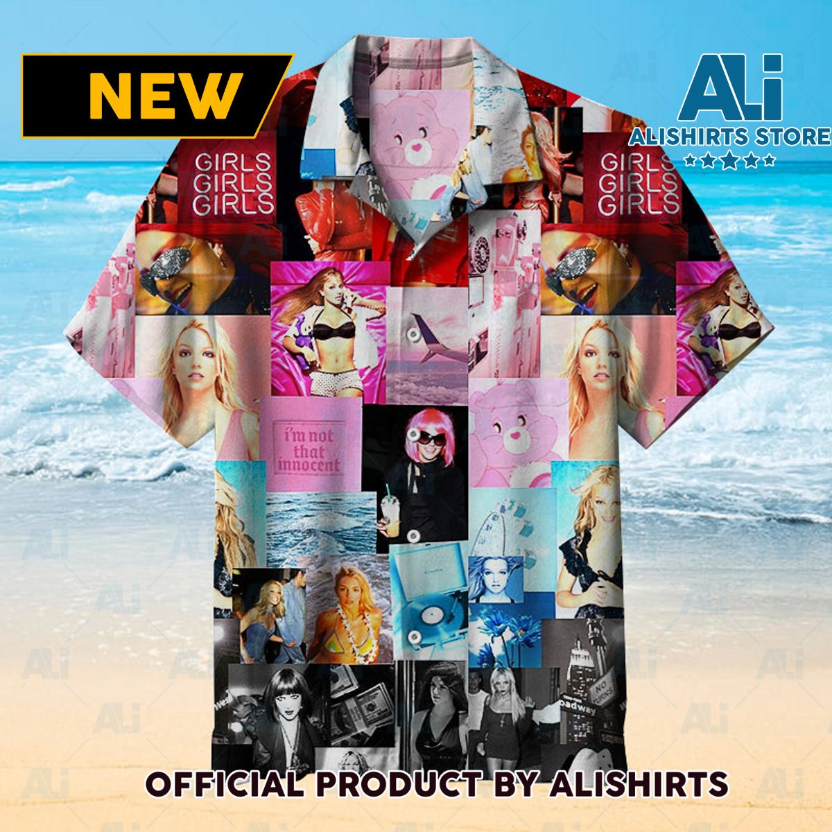 Britney Spears Universal Hawaiian Shirt