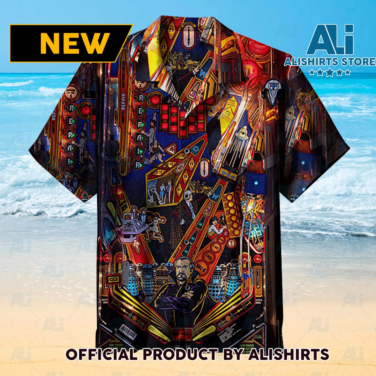 My Favorite Pinball Table Universal Hawaiian Shirt