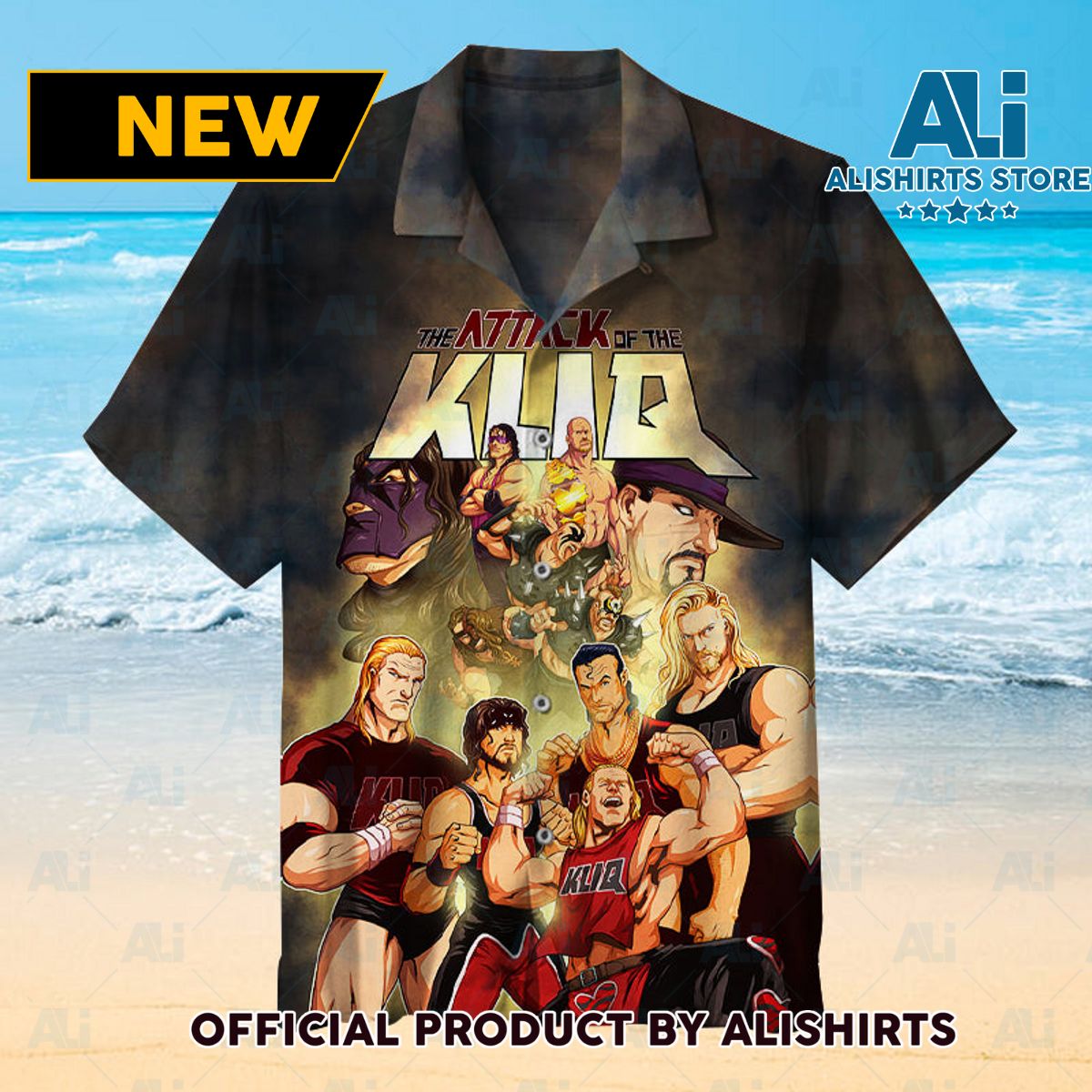 Attack of the Kliq Universal Hawaiian Shirt