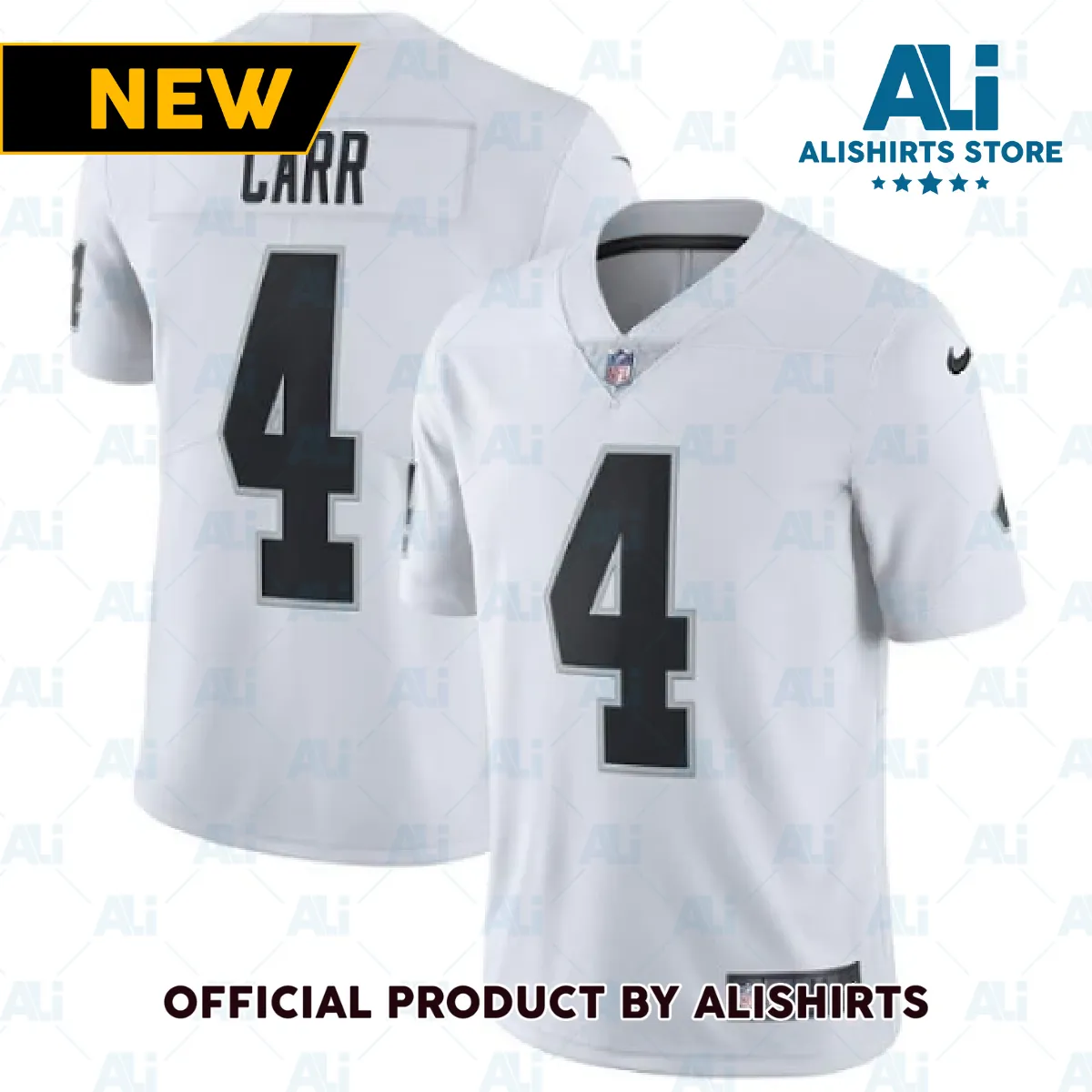 Oakland Raiders Derek Carr Limited Player Jersey White