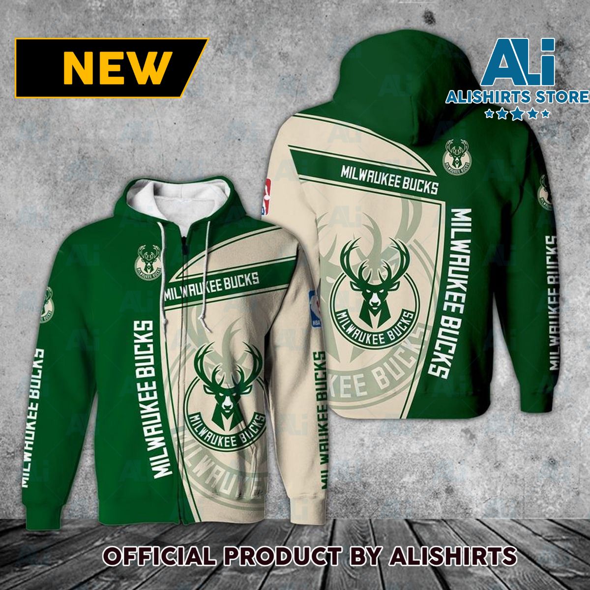 NBA Milwaukee Bucks Deer Hoodie