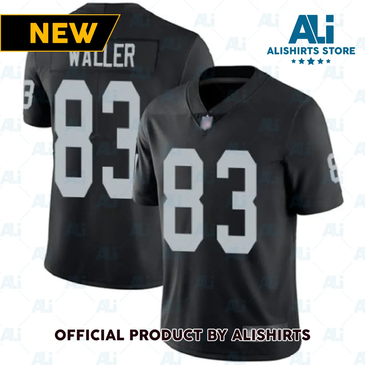 Las Vegas Raiders Darren Waller Game Vapor Jersey Black