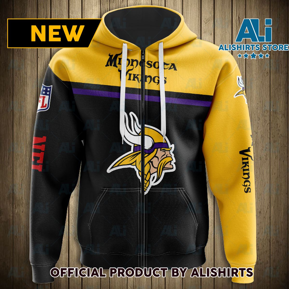 NFL Minnesota Vikings Football Hoodie