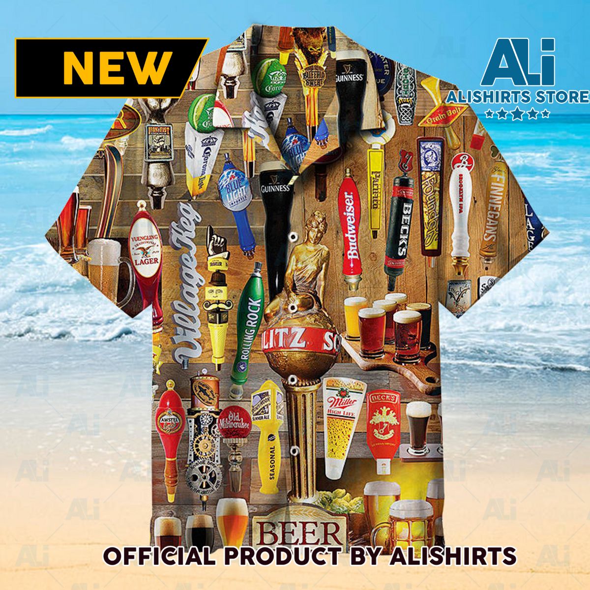 Beer Taps Universal Hawaiian Shirt