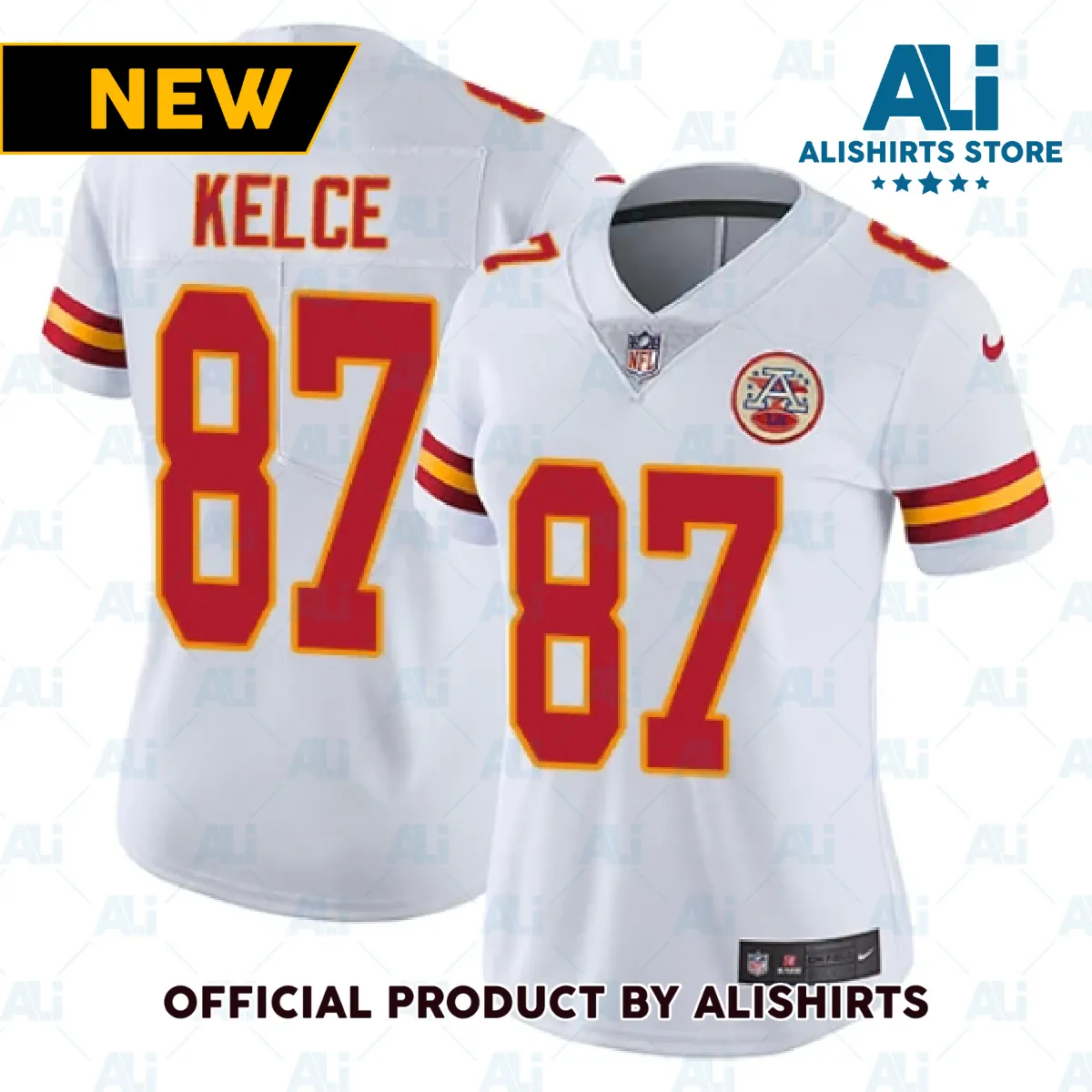 Kansas City Chiefs Travis Kelce Limited Player Jersey White