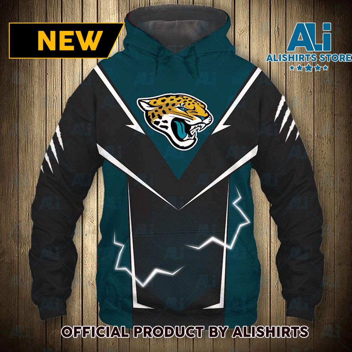 NFL Jacksonville Jaguars Electric Hoodie