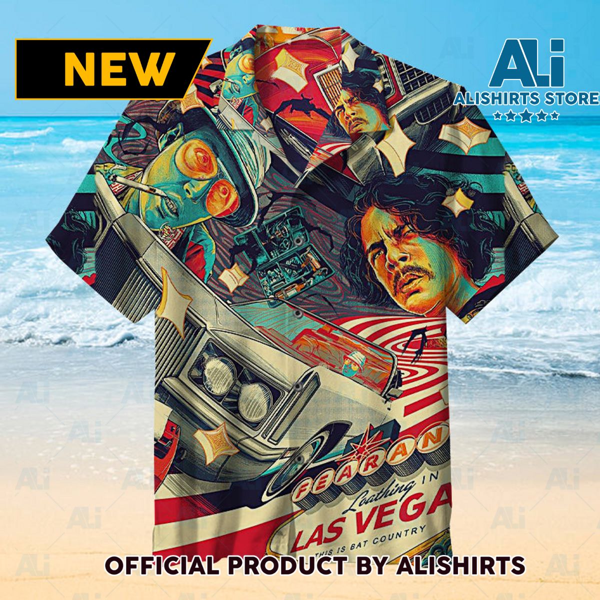 Fear and Loathing in Las Vegas Universal Hawaiian Shirt