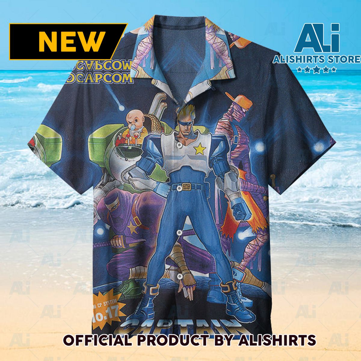 Captain Commando Universal Hawaiian Shirt