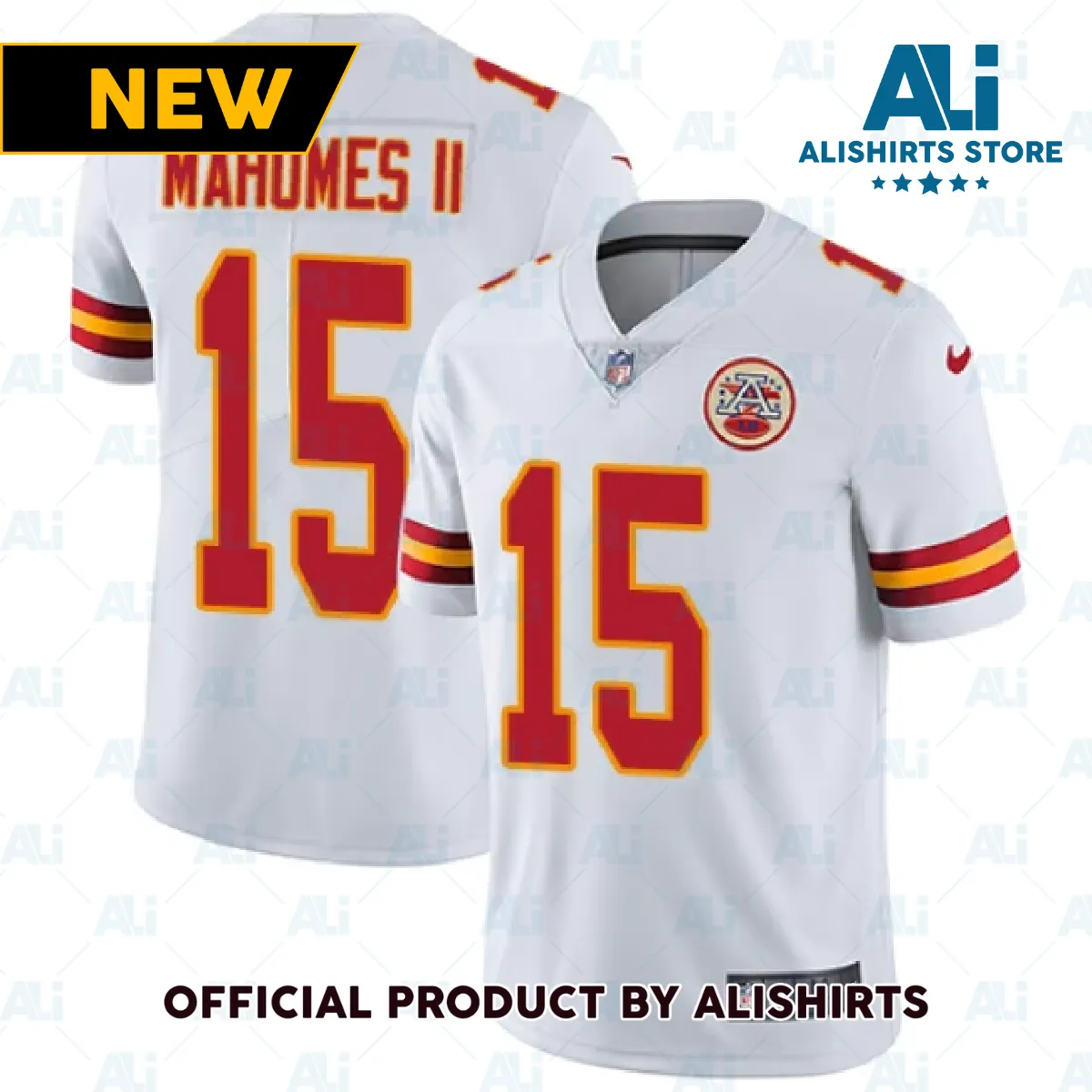 Kansas City Chiefs Patrick Mahomes II Limited Player Jersey White