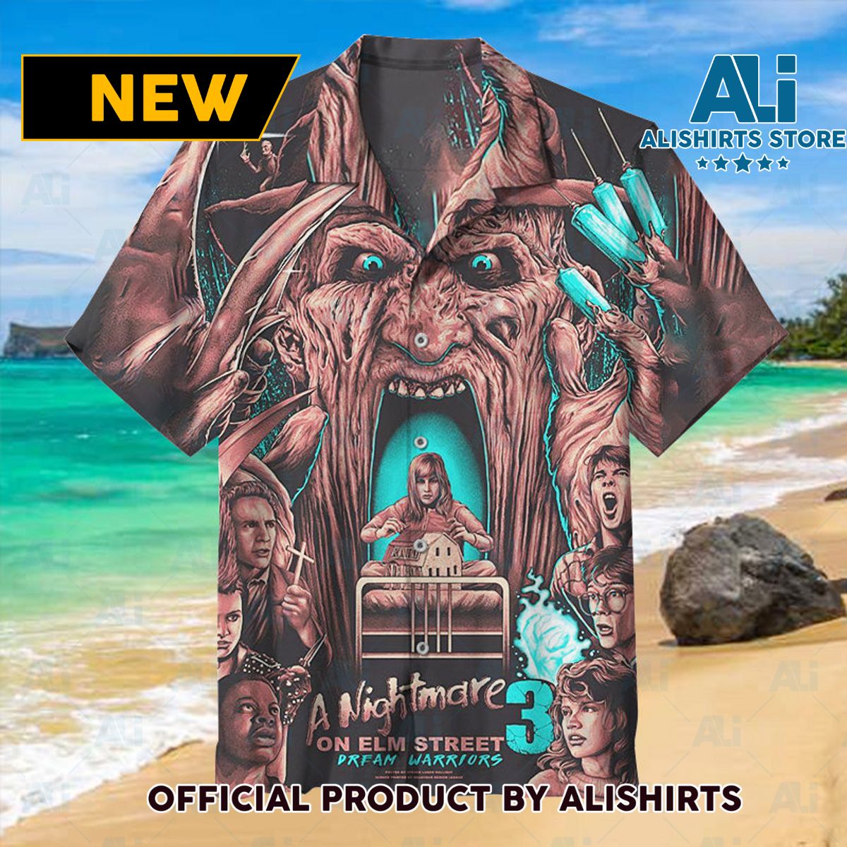 A Nightmare on Elm Street Unisex Hawaiian Shirt