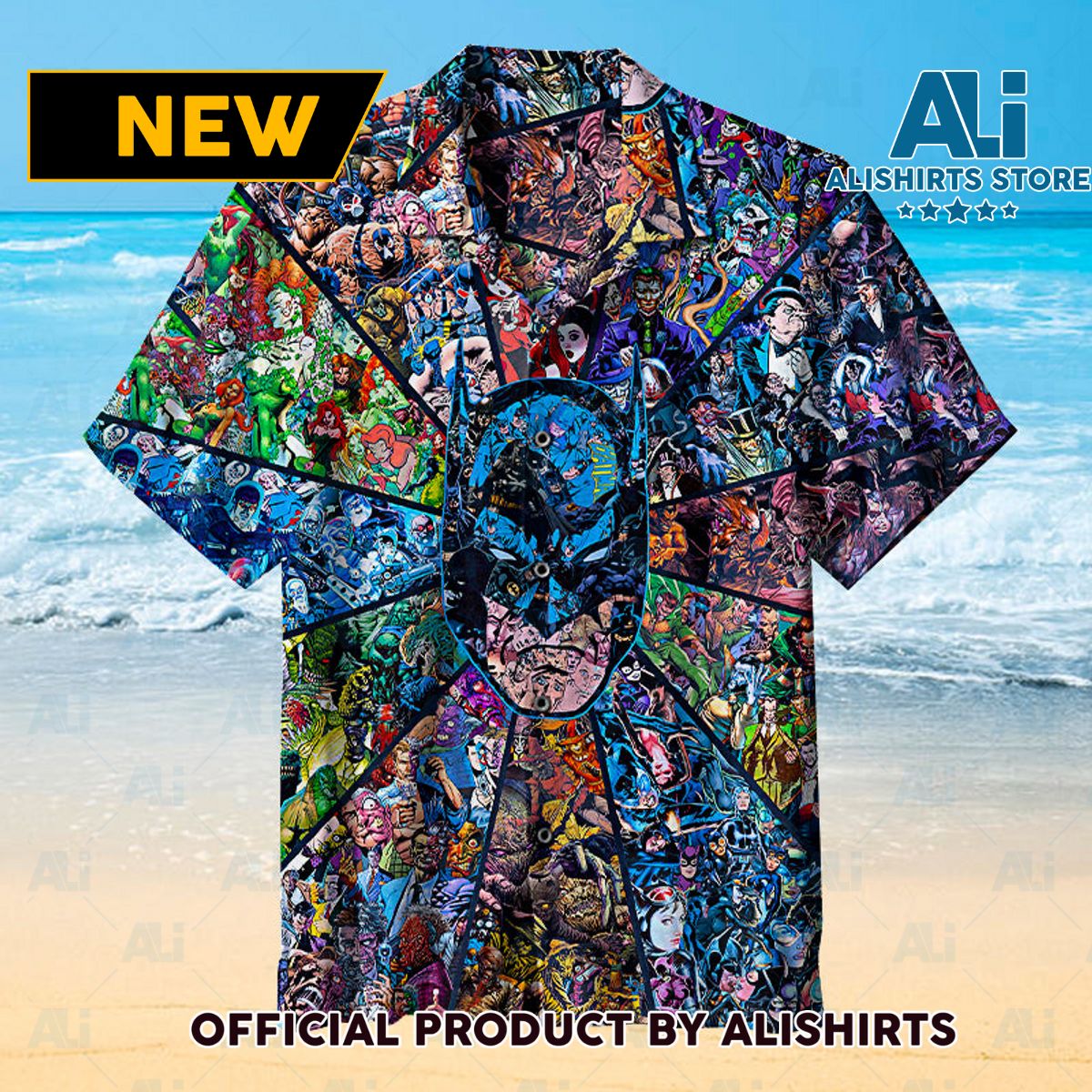 Batman Villains Hawaiian Shirt