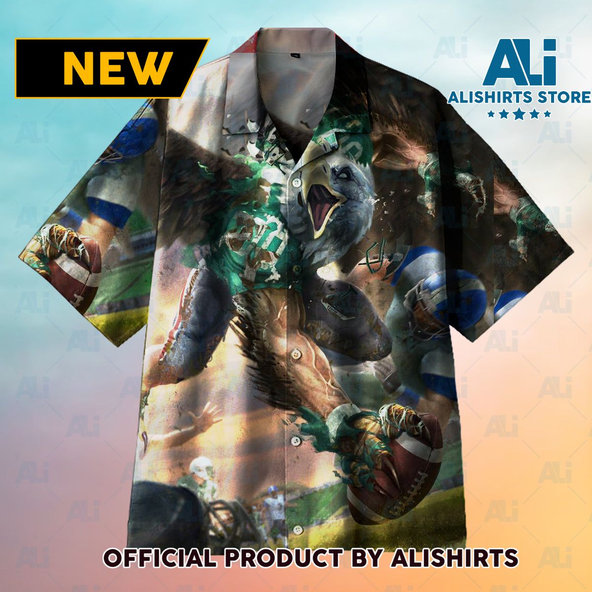 A Sarrior Like An Eagle Is Unparalleled In The Arena Universal Hawaiian Shirt