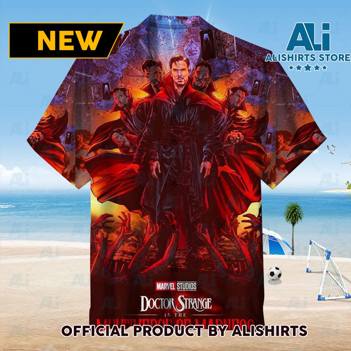 Doctor Strange Movie Poster Hawaiian Shirt