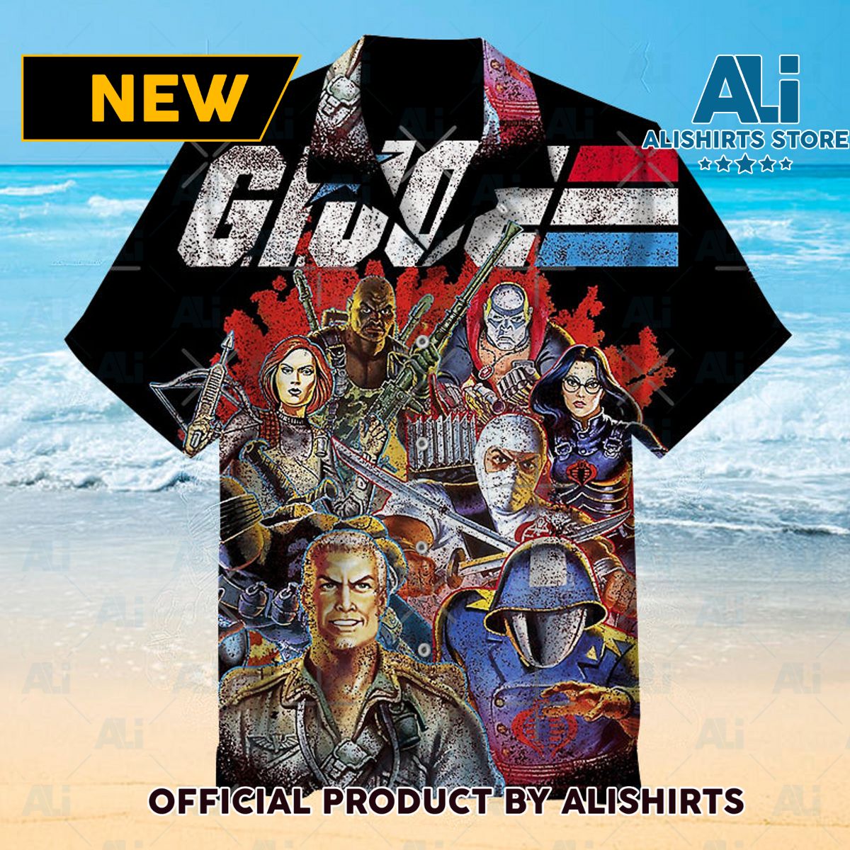 G.I. Joe Group Universal Hawaiian Shirt