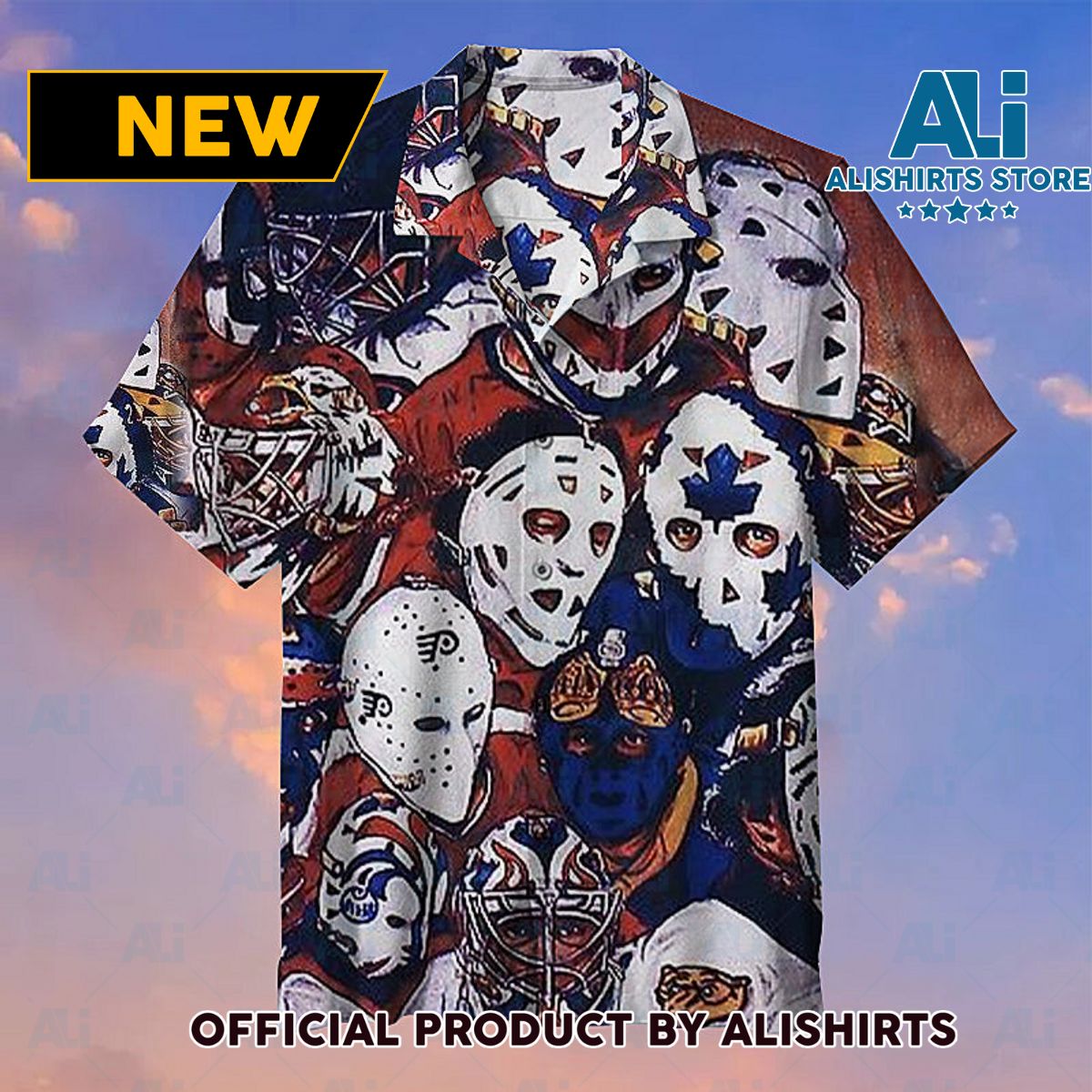 Amazing Hockey Mask Hawaiian shirt