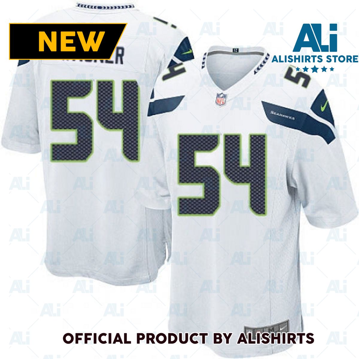 Seattle Seahawks Bobby Wagner Game Jersey White