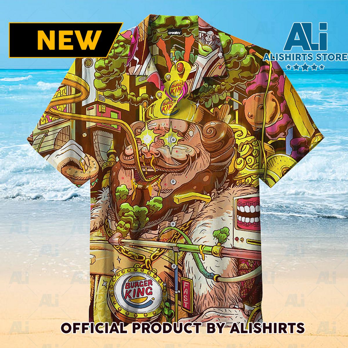 Burcer King Universal Hawaiian Shirt