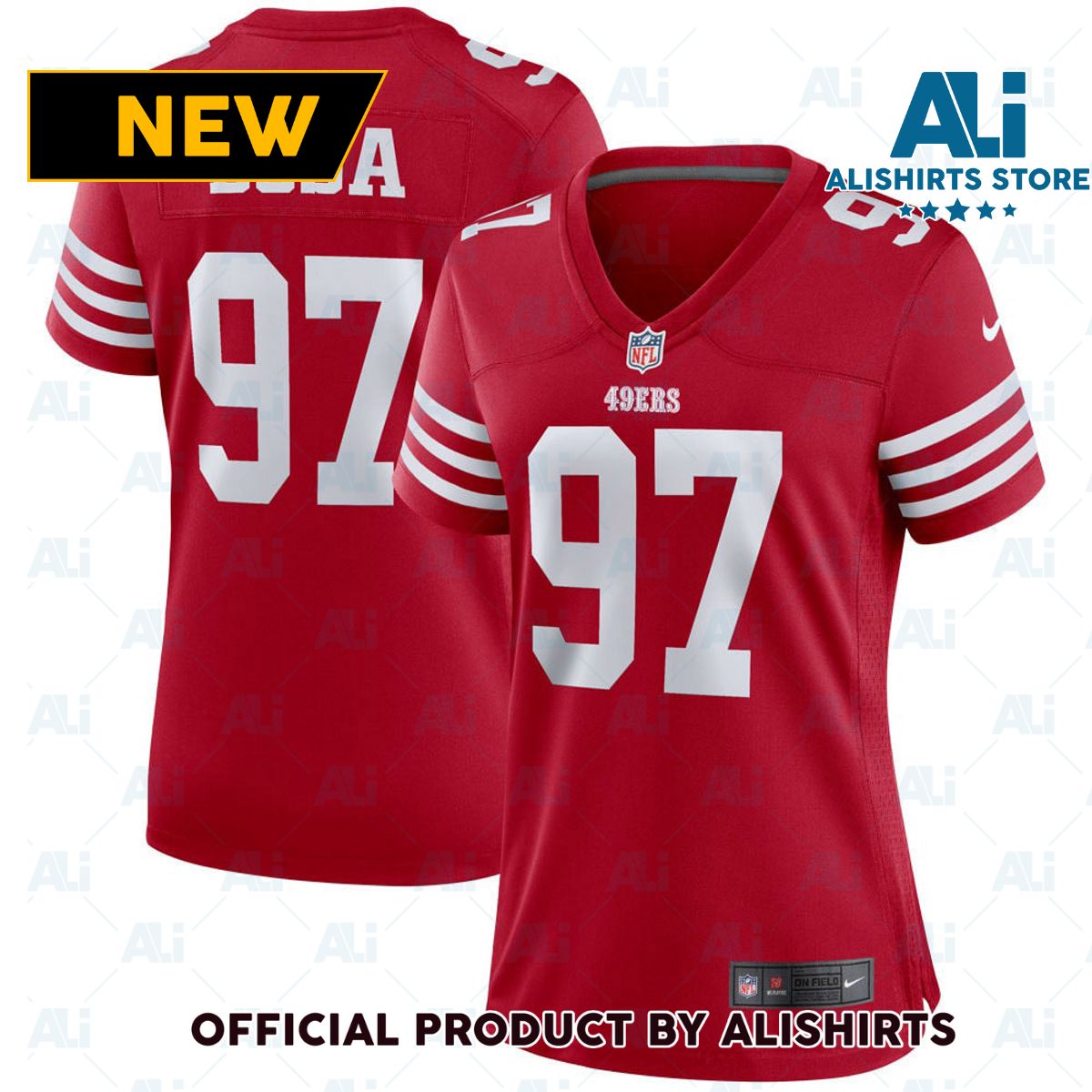 San Francisco 49ers Nick Bosa Player Game Jersey Scarlet