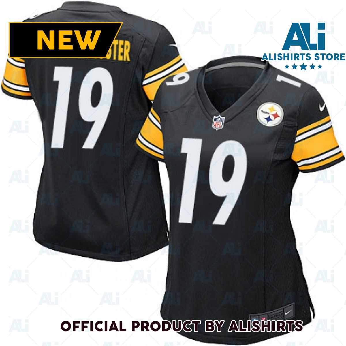 Pittsburgh Steelers JuJu Smith-Schuster Game Jersey Black