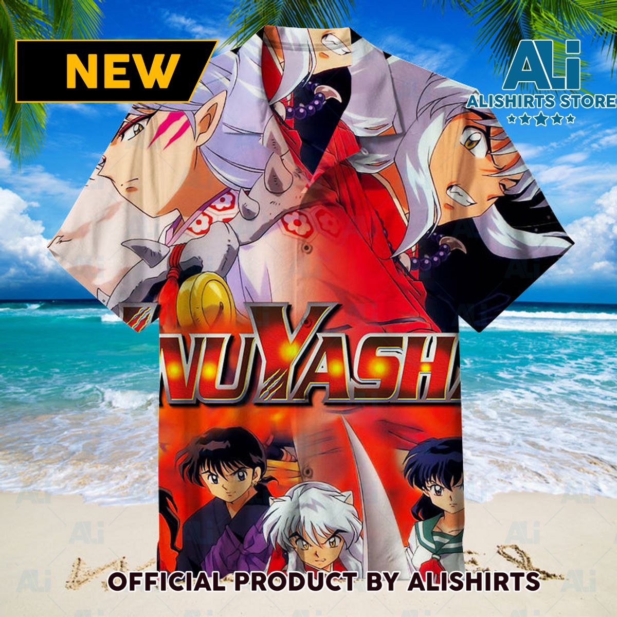 Inuyasha Unisex Hawaiian Shirt