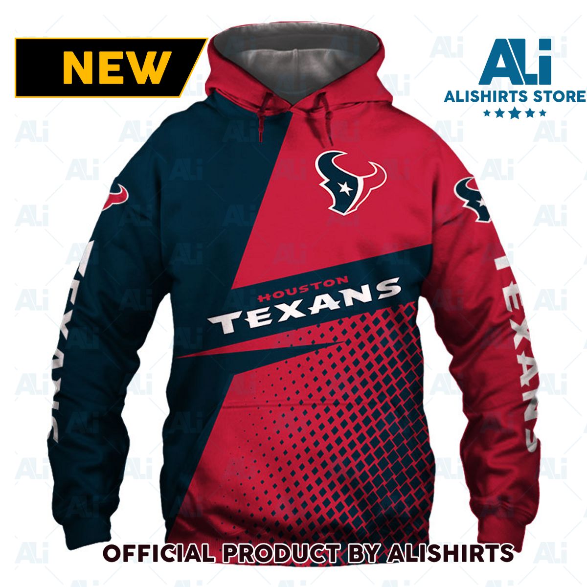 NFL Houston Texans Zigzag Hoodie