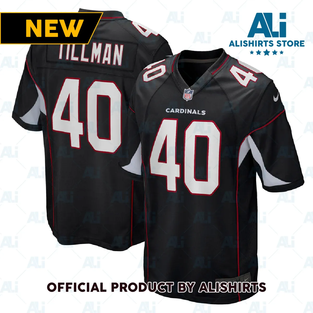 Arizona Cardinals Pat Tillman Retired Player Alternate Game Jersey Black