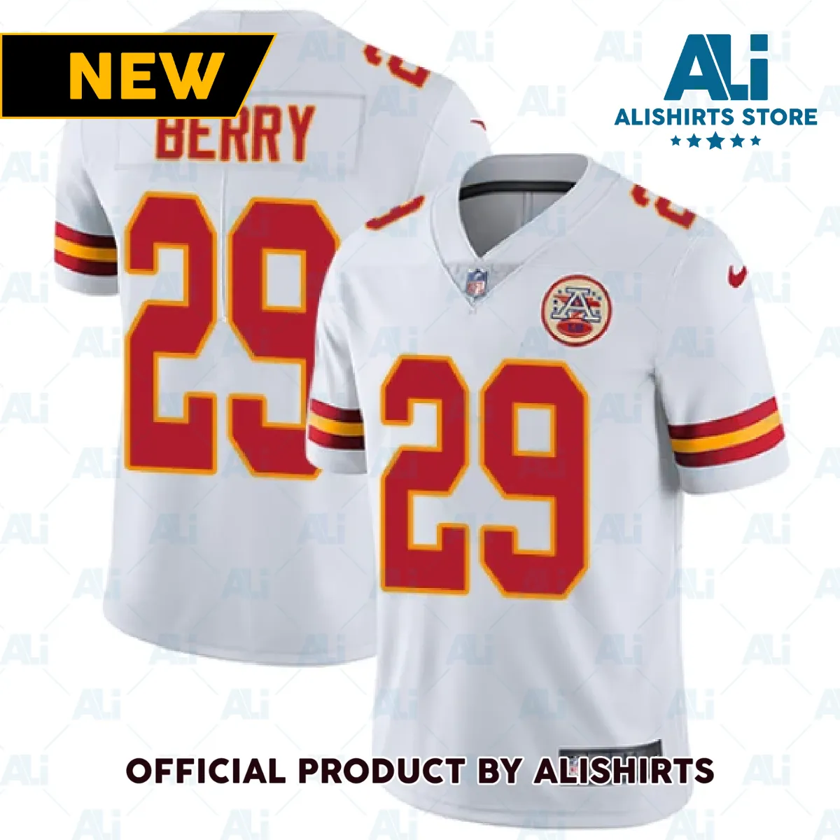 Kansas City Chiefs Eric Berry Limited Player Jersey White