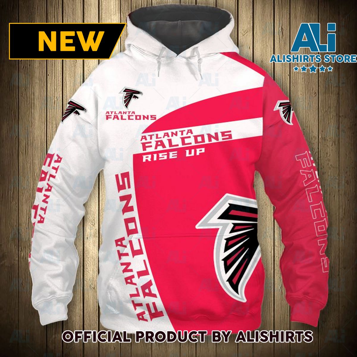 NFL Atlanta Falcons Rise Up Hoodie