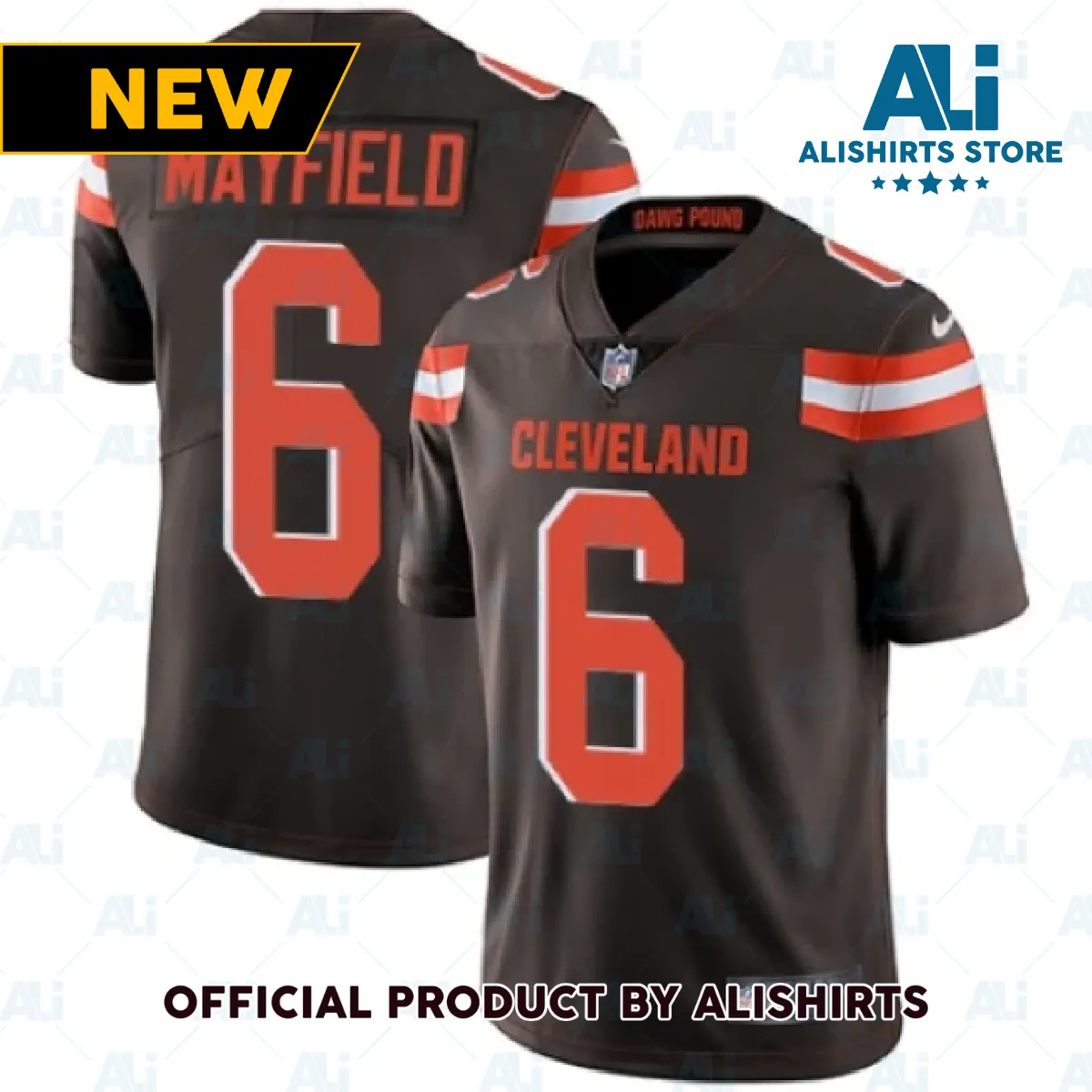 Cleveland Browns Baker Mayfield Limited Player Jersey Brown