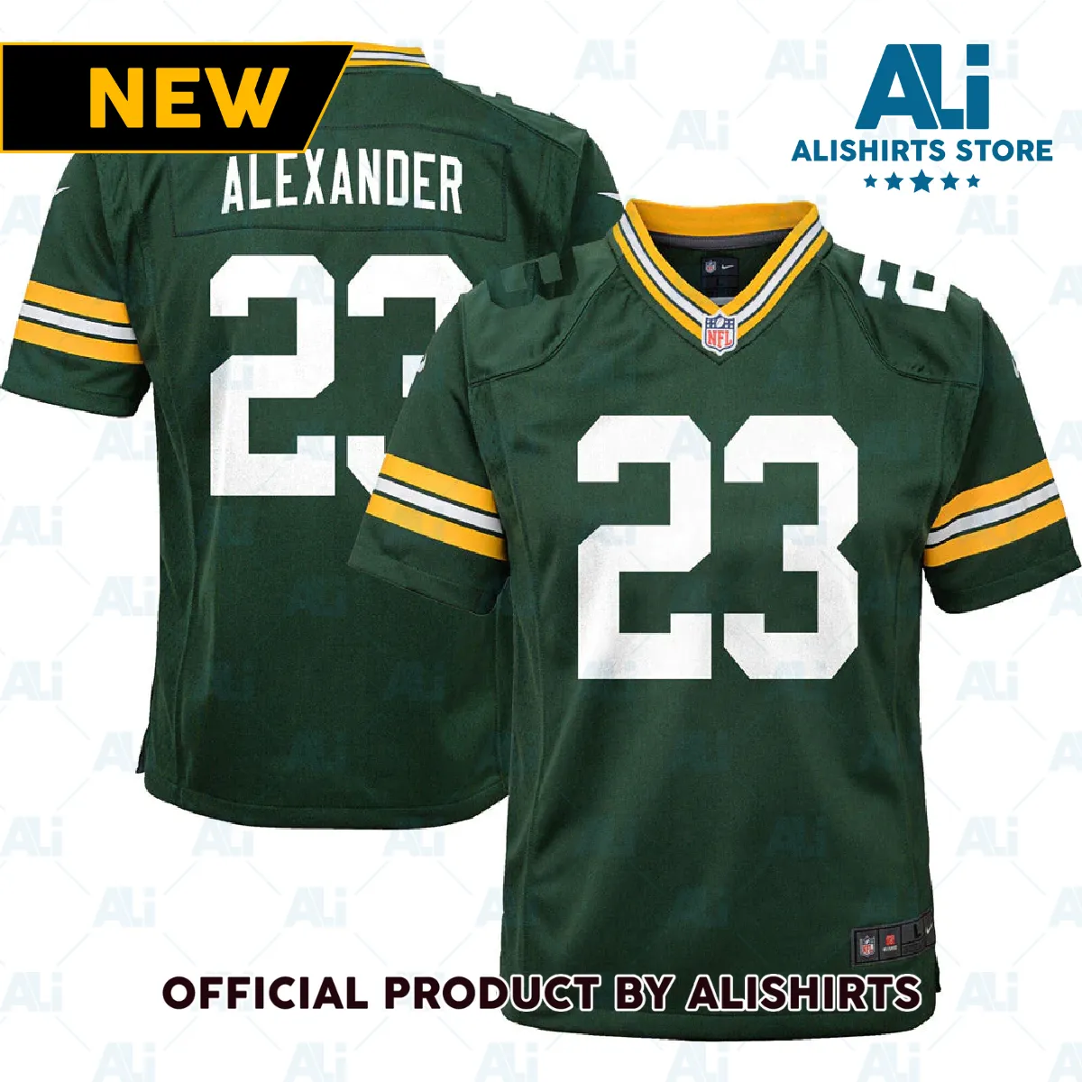 Green Bay Packers Jaire Alexander Game Jersey Green