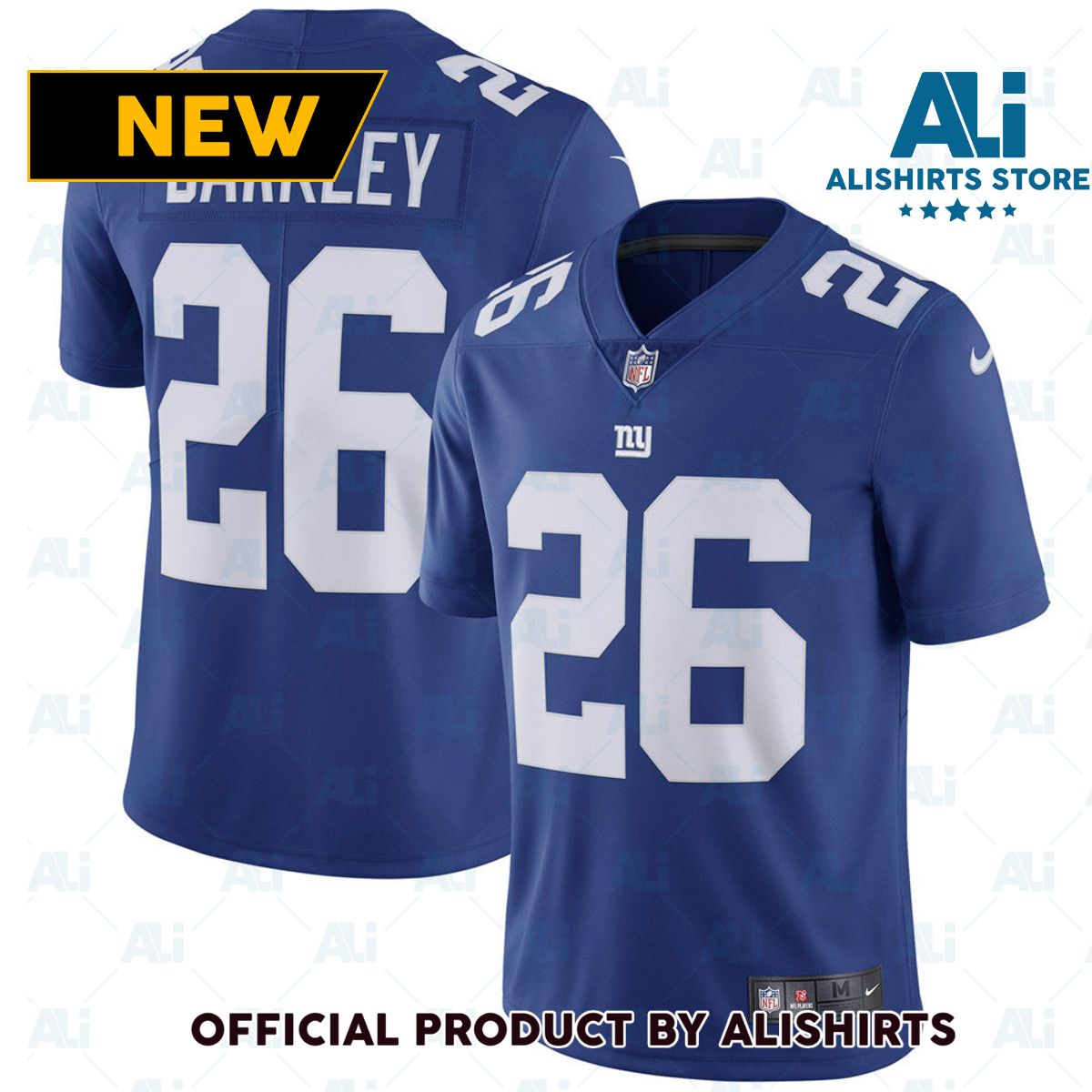 New York Giants Saquon Barkley Team Color Vapor Untouchable Limited Jersey Royal