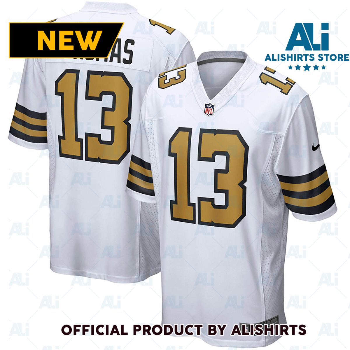 New Orleans Saints Michael Thomas Alternate Game Jersey White