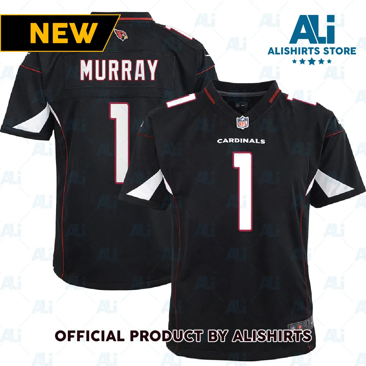 Kyler Murray Arizona Cardinals Game Player Jersey Black