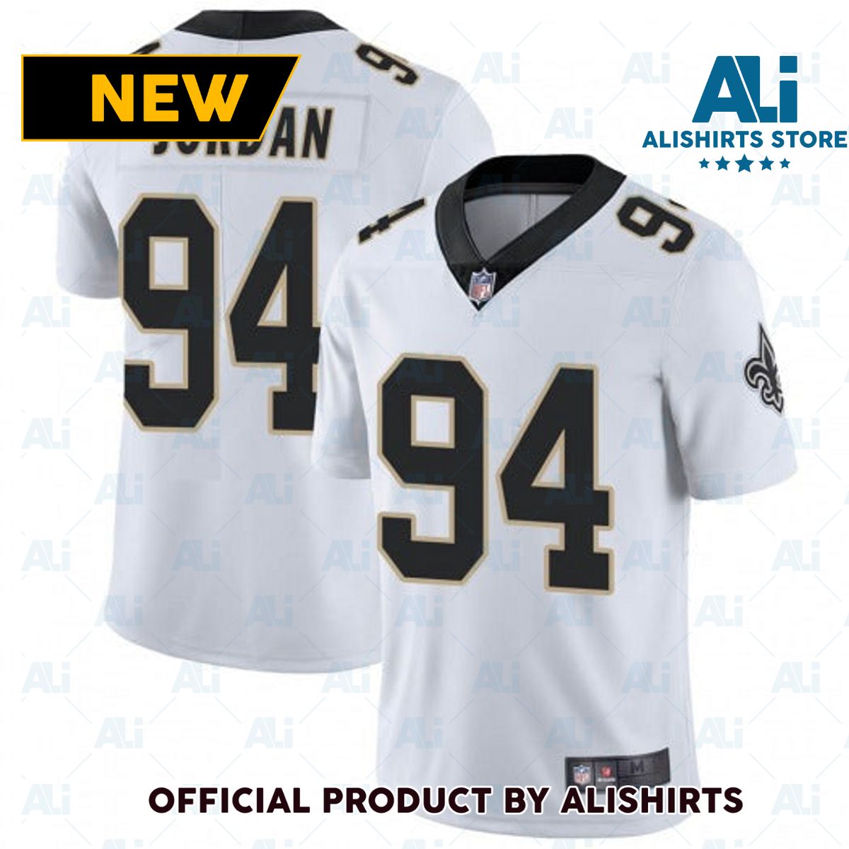 New Orleans Saints Cam Jordan Vapor Jersey White