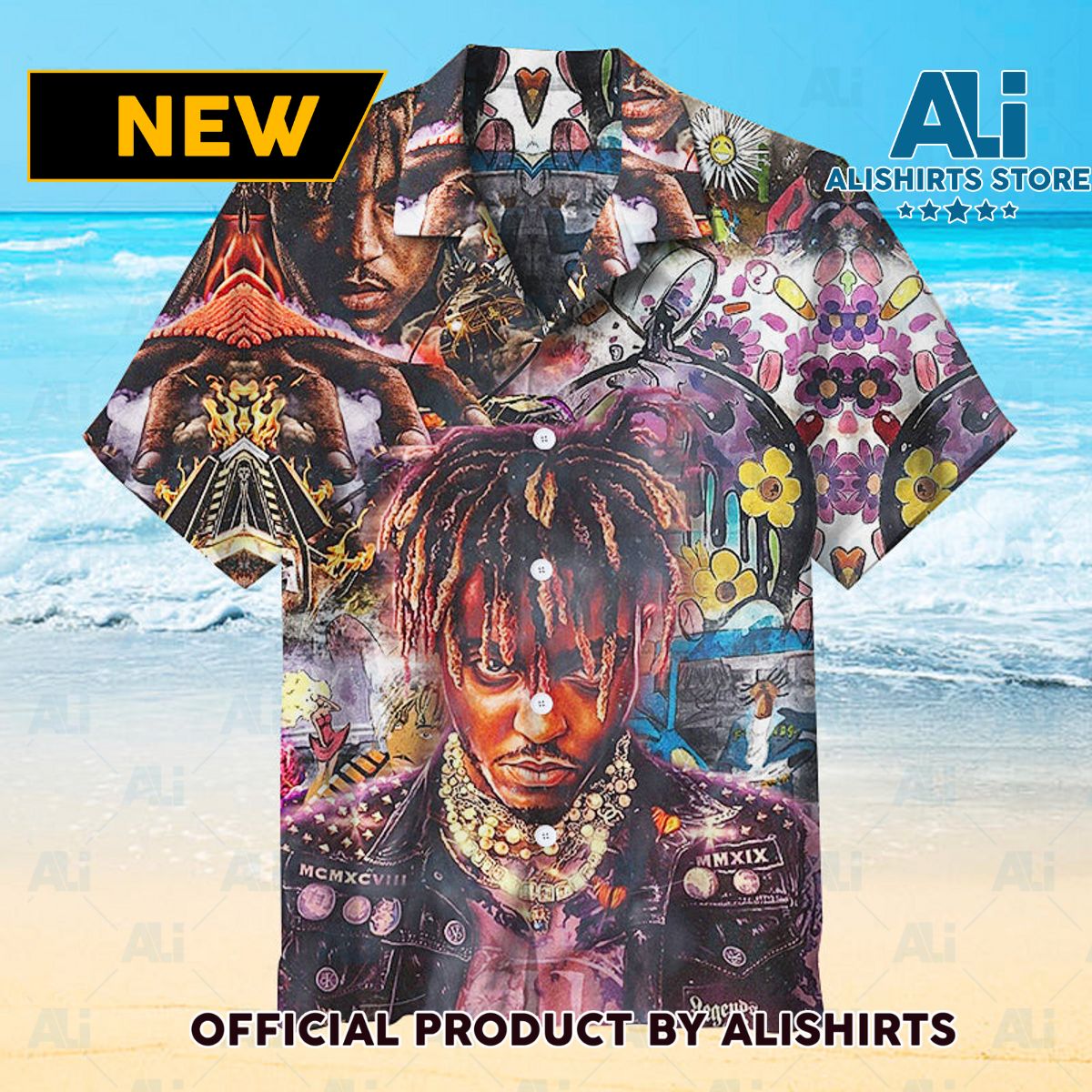 Juice Wrld Legends Never Die Universal Hawaiian Shirt