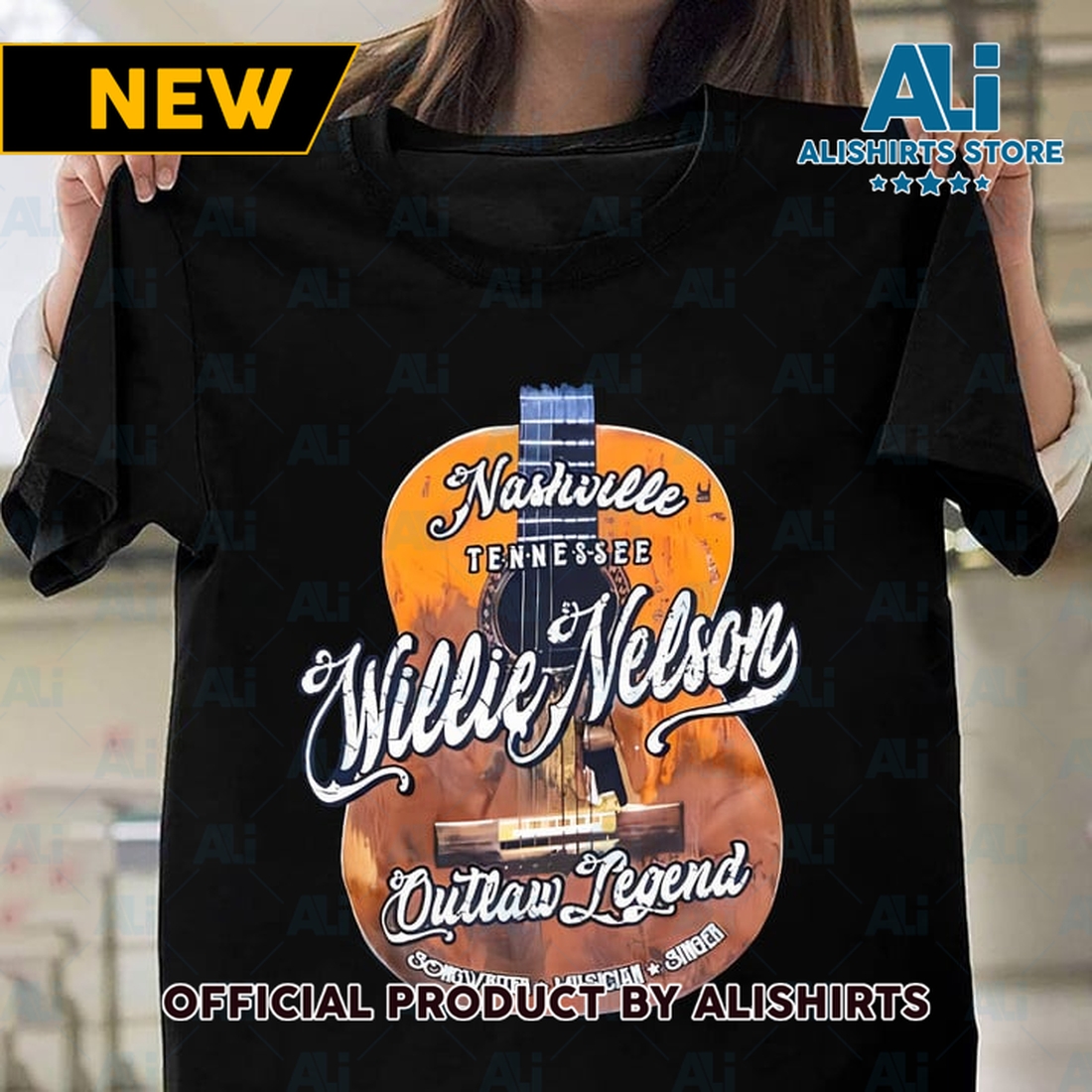 New Willie Nelson Nashville Tennessee Outlaw Legend Shirt